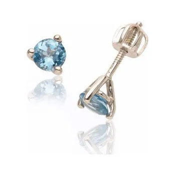 Náušnice Stříbrné náušnice se šroubkem VE 11