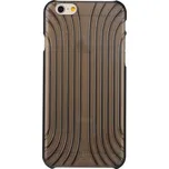 Plastový kryt BASEUS pro Apple iPhone 6 / 6S - výrazná struktura - průhledný černě probarvený