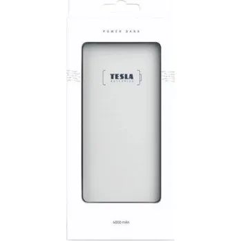Powerbanka Tesla Powerbank PB.4000 stříbrná