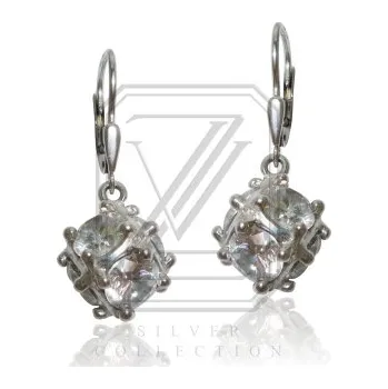 Náušnice Stříbrné náušnice se zirkony - VE224