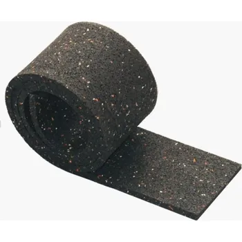 Protiskluzový pás z recyklované pryže - metráž - š: 125 cm x tl: 4 mm x 1 m