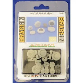 Plastikový model BRASSIN 1/48 MiG-31 wheels (AMK)