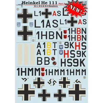Plastikový model 1/72 Heinkel He 111 - Part 2 (wet decals)