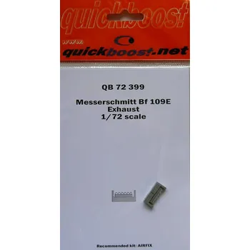 Plastikový model 1/72 Bf 109E exhaust (AIRFIX)