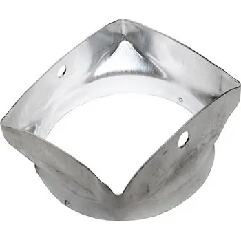 Příslušenství ke kotli DNK Nástavec pozinkovaný na hranatý ventilátor