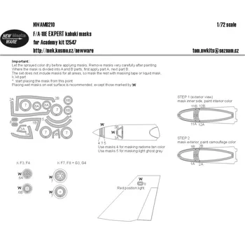 Plastikový model 1/72 Mask F/A-18E EXPERT (ACAD)