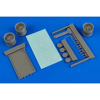 Plastikový model 1/48 US NAVY Utility trailer wagon 36x60 inch