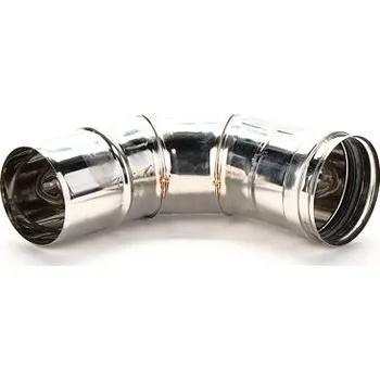 Kouřovod ROCCHEGGIANI Koleno nerezové 87°