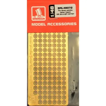 Plastikový model 1/48 Tie down points (star type) PE set