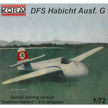 Plastikový model 1/72 DFS Habicht G /6mWing/