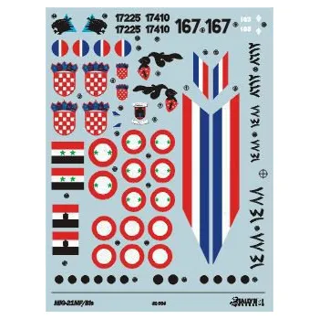 Plastikový model 1/32 MiG-21 bis MF Vol.II