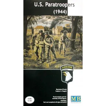 Plastikový model 1/35 U.S. Paratroopers (1944)