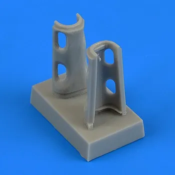 Plastikový model 1/48 Bf 109G correct undercarriage bay (EDU)