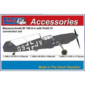 Plastikový model 1/32 Messerschmitt Bf 109 E-4 w/ PeilG IV Conv.set