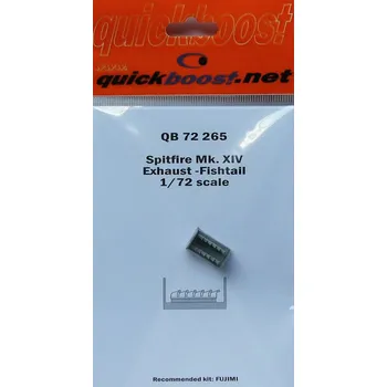 Plastikový model 1/72 Spitfire Mk. XIV exhaust - fishtail (FUJI)