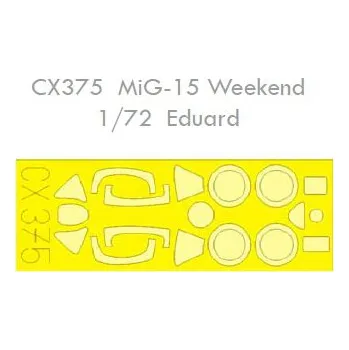 Plastikový model Mask 1/72 MiG-15 Weekend (EDU)
