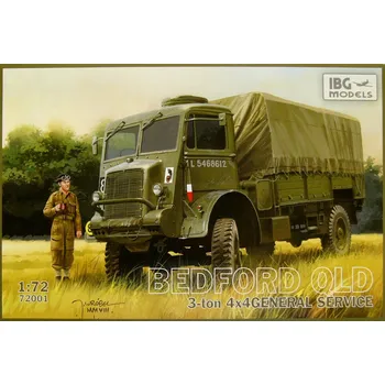Plastikový model 1/72 Bedford QLD 3 ton 4x4 General service