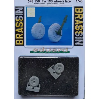 Plastikový model BRASSIN 1/48 Fw 190 wheels late (EDUARD)