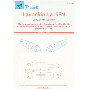 Plastikový model 1/144 Canopy mask Lavochkin La-5FN (KP)