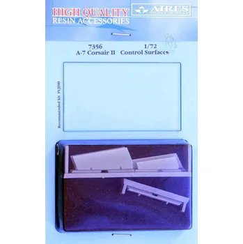 Plastikový model 1/72 A-7 Corsair II control surfaces (FUJI)