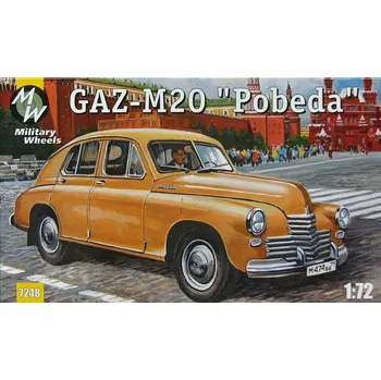 Plastikový model 1/72 GAZ-M20 'Pobeda'