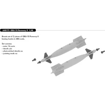 Modelářství BRASSIN 1/48 GBU-10 Paveway II