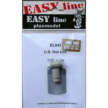Plastikový model 1/35 U.S. Hot Box (2 pcs.) EASY LINE