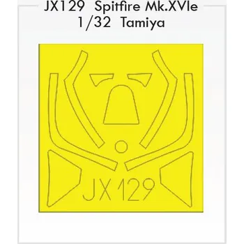 Plastikový model Mask 1/32 Spitfire Mk.XVIe (TAM)