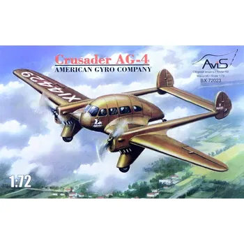 Plastikový model 1/72 Crusader AG-4 American Gyro Company