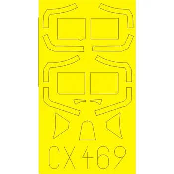 Volný čas Mask 1/72 Spitfire Mk.XVI Highback (EDU)