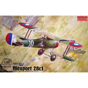Plastikový model 1/32 Nieuport 28 c.1