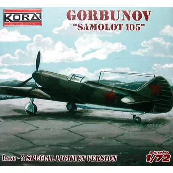 Plastikový model 1/72 Gorbunov "Samolot 105" (inj.kit+resin parts)