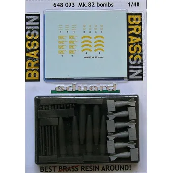 Plastikový model BRASSIN 1/48 Mk.82 bombs