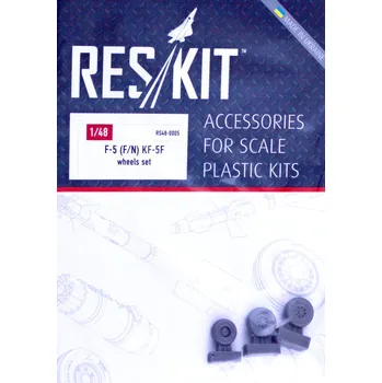 Plastikový model 1/48 F-5 (F/N),KF-5F Tiger II wheels set (AFV,REV)