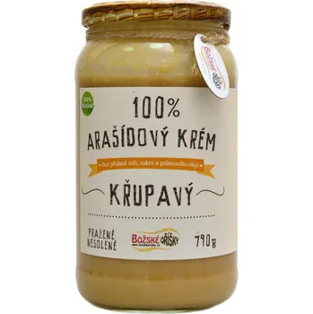 Cukrovinka Božské Oříšky 100% Arašídový krém 790 g