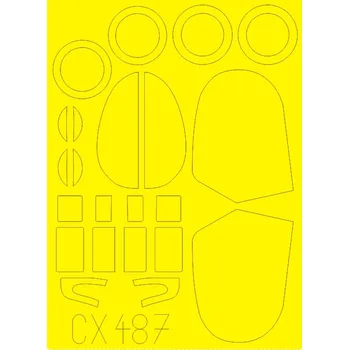 Plastikový model Mask 1/72 Avia Bk.534 (EDU)