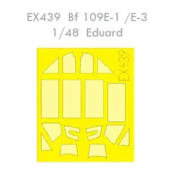 Plastikový model Mask 1/48 Bf 109E-1/E-3 (EDU)