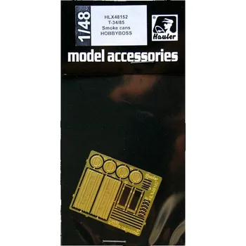 Plastikový model 1/48 T-34/85 Smoke Cans (HOBBYBOSS)