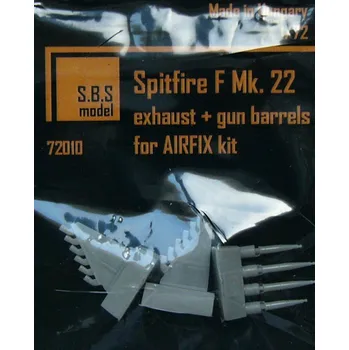 Plastikový model 1/72 Spitfire F Mk.22 exhaust&gun barrels (AIRFIX)