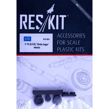 Plastikový model 1/72 M.D. F-15 (E/I/K) Strike Eagle wheels (REV)