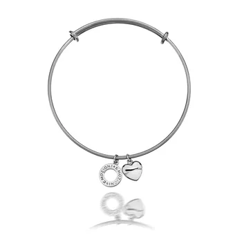 Náramek Hot Diamonds Emozioni Bangle DC107 stříbrná