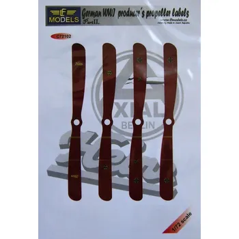 Plastikový model 1/72 Decals German WWI propeller labels - Part II