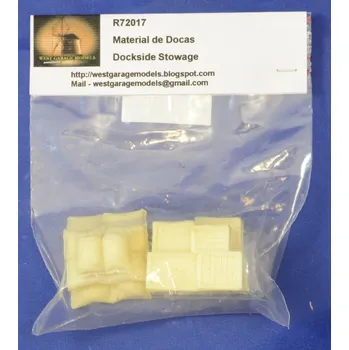 Plastikový model 1/72 Dockside Stowage (resin set)