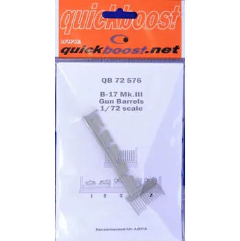 Plastikový model 1/72 B-17 Mk.III gun barrels (AIRFIX)