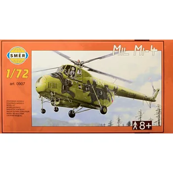 Plastikový model 1/72 Mil Mi-4 (ČSSR,USSR,Hungary,Poland)