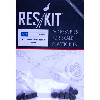 Plastikový model 1/72 LTV A-7 Corsair II (A/B/C/E) wheels (HOBBYB)