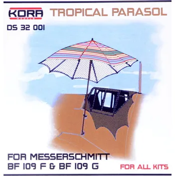 Plastikový model 1/32 Tropical Parasol for Bf 109F & Bf 109G