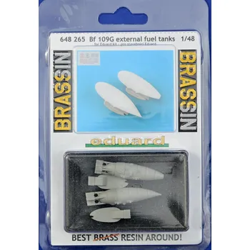 Plastikový model BRASSIN 1/48 Bf 109G external fuel tanks (EDU)