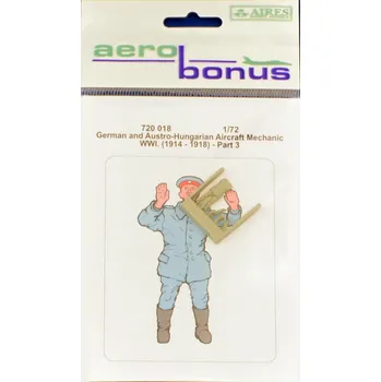 Plastikový model 1/72 German&A.-H. Aircraft Mechanic 1914-18 Part 3