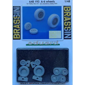 Plastikový model BRASSIN 1/48 A-6 wheels (HOBBYB)